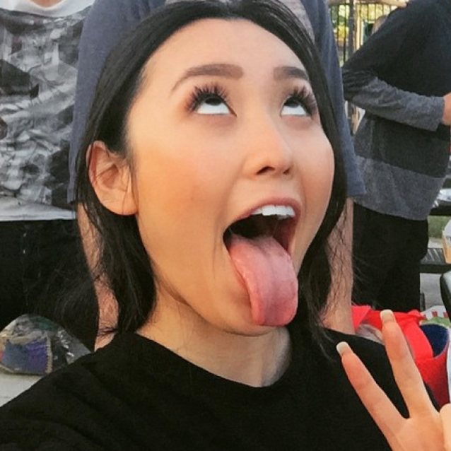 Ahegao Facial thot blowjob busty big tits boobs